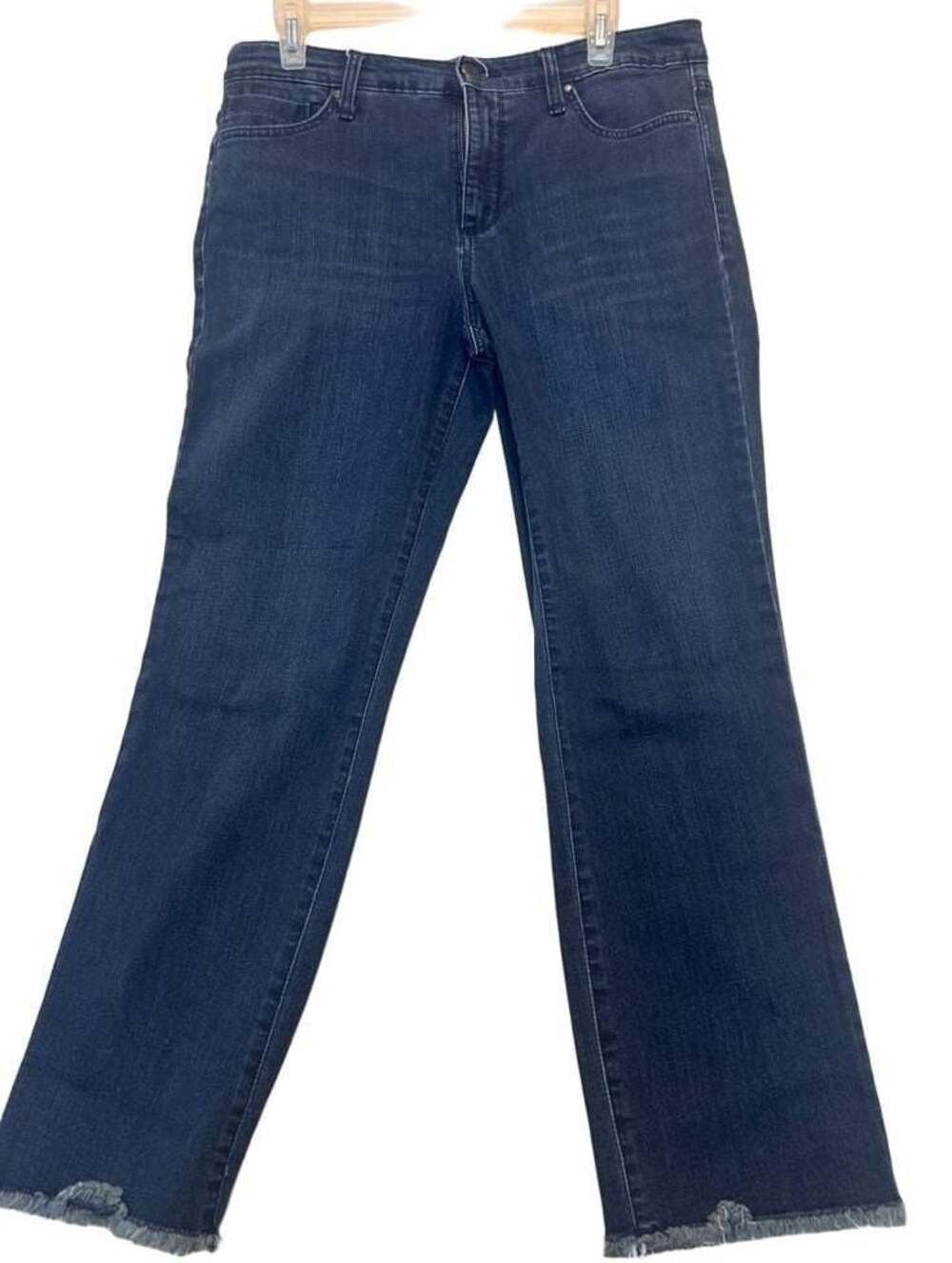 Bandolino Women's Dark Wash Denim Jeans with Raw Hem
